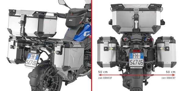 Plo5143Cam trubkový nosič PL One-Fit pro Bmw R 1300 GS (24-25) pro boční kufry Obkev