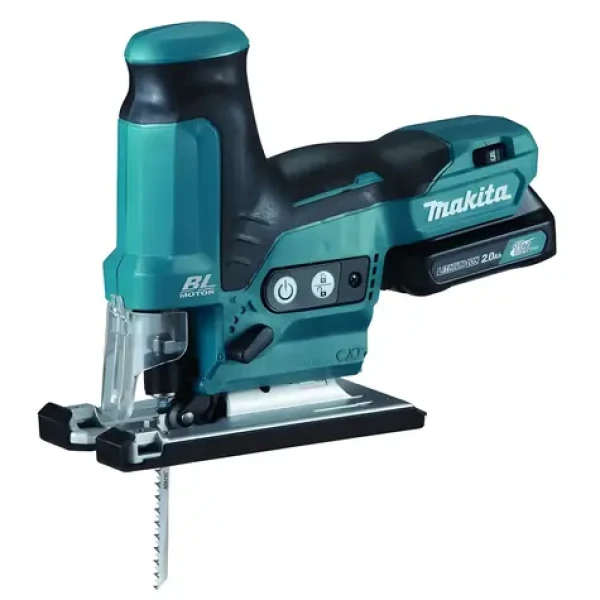 Makita Aku přímočará pila CXT 12V / Aku přímočará pila / 2x aku 2,0 Ah / nabíječka (JV102DSAJ)