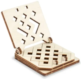 WOODEN CITY 3D Dřevěné puzzle hlavolam mini Had