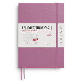 Week Planner 2026 Composition (B5) Dusty Rose