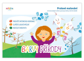 Kresli.to Kresli.to, 101521, omalovánky s úkoly pro malování prsty, Barvy přírody