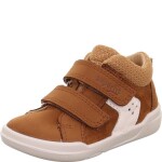 Chlapecké barefit vyšší tenisky SUPERFREE Brown/White Superfit 1-000543-3010 - 28