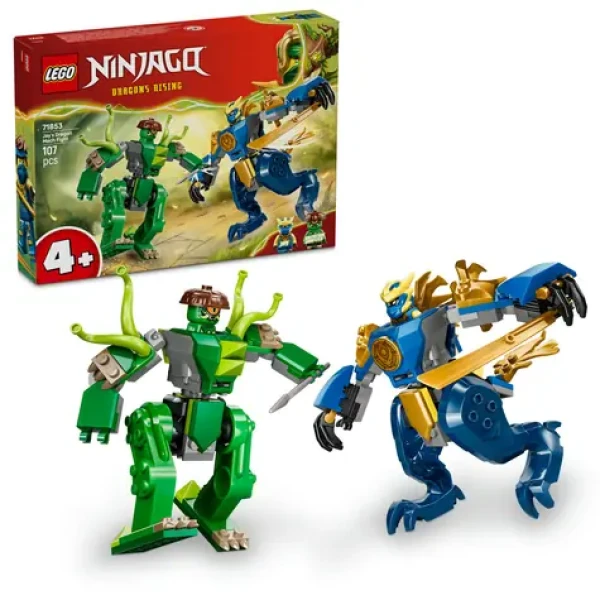 LEGO® NINJAGO® 71853 Jay a boj v dračím robotickém obleku