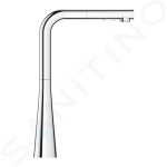 GROHE - Zedra Dřezová baterie s výsuvnou sprškou, chrom 32553002