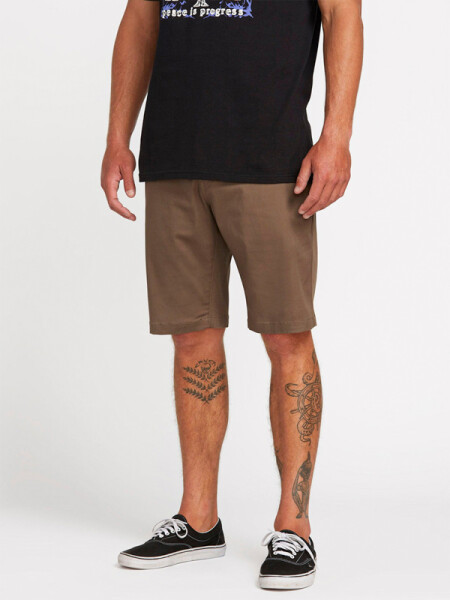 Volcom Frickin Modern 21 mushroom pánské plátěné kraťasy 32