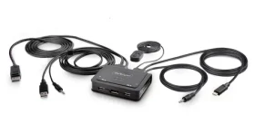 StarTech C2-D46-UAC-CBL-KVM / KVM přepínač / 2-portový / USB-A/USB-C hybridní kabel / 5120x1440 px (C2-D46-UAC-CBL-KVM)