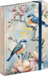 NOTIQUE Ptáčci 2027 / Kapesní diář / týdenní / české a slovenské kalendárium / 9,8 × 14,5 cm
