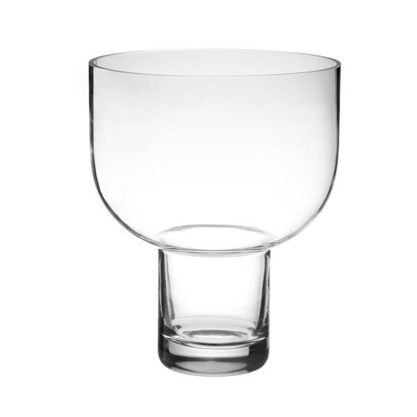 GEJST Skleněná váza Nebl Clear Medium, čirá barva, sklo