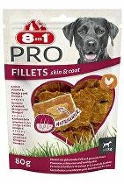 Pochoutka 8in1 Fillets Pro Skin&Coat 80g