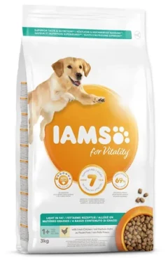 IAMS Adult Weight Control Chicken 3kg / Granule pro psy / kuřecí / kontrola hmotnosti (1754-128856)