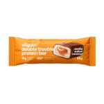 Vilgain Double Trouble Protein Bar Vanilka se slaným karamelem 55 g