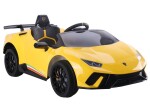 Mamido Dětské elektrické autíčko Lamborghini Huracan 4x4 žluté