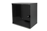 Digitus SOHO 12U černá / Nástěnný rozvaděč / 19" / 520x580x400 mm / skleněné dveře / do 60 kg (DN-19 12-U-S-SW)