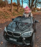 Mamido Elektrické autíčko BMW X6 M lakované černé