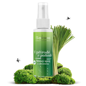 V přírodě v pohodě tělový sprej s citronelou 100ml Saloos