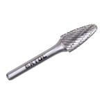 EXTOL INDUSTRIAL 8703754 Fréza karbidová kulatý oblouk, 10×20mm, stopka 6mm, sek střední