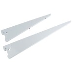 Regálový hák, dvojitý, 22cm