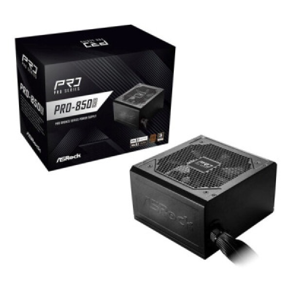 ASROCK zdroj PRO-850B, 850W, 80Plus Bronze, 120 mm, ATX 3.1 EDF_1883068