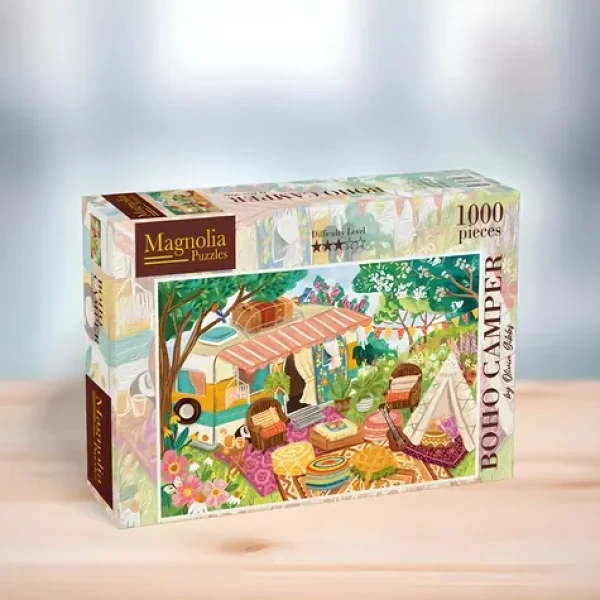 MAGNOLIA Puzzle Boho kempování