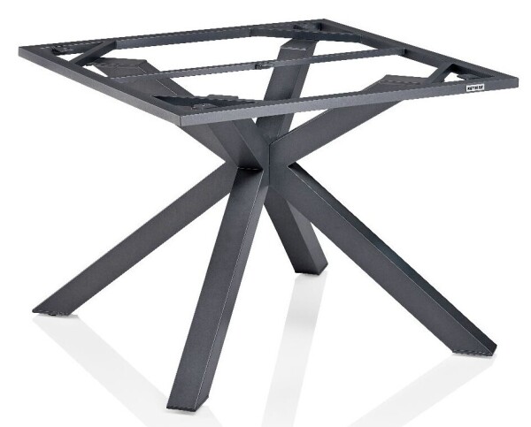 KETTLER Stolová kostra X-LEG 95x95 cm - antracit