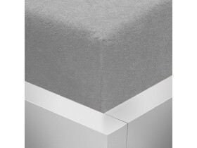 Stanex Froté napínací prostěradlo světle šedé ROZMĚR: (š/d/v) 180 x 200 x 20 cm