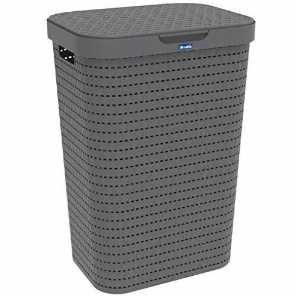 ROTHO Koš na prádlo COUNTRY 55 L - antracit