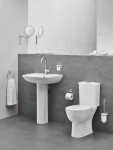 GROHE - Bau Ceramic WC kombi set s nádržkou a sedátkem softclose, rimless, alpská bílá 39604000