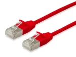 Equip Patchkabel Cat6a SlimFlex červená / Patch kabel / S/FTP / LSZH / 1,5 m (606179)