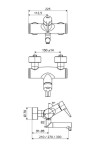 SCHELL - Vitus Elektronická umyvadlová baterie, bateriové napájení, chrom 016540699