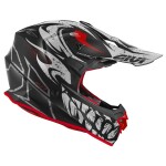 Přilba Givi 60.1F Gloom integrální crossová mat. černá-titan-červená (Glbr)