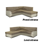 Sedací souprava Bergen Provedení: Pravá varianta, látka: Monolith 48