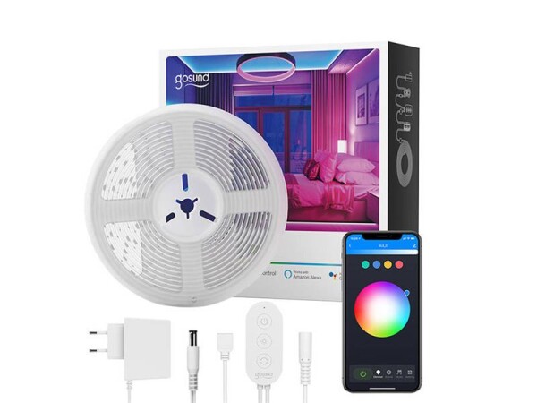 SMART LED pásek Gosund SL2, 5m, RGB