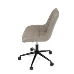 Pracovní židle, výškově nastavitelná, béžová látka, KA-V3120 LAN3