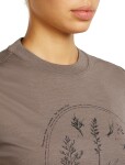 ICEBREAKER Wmns Mer 150 Tech Lite SS Crop T Seed Stor, Porcini velikost: S