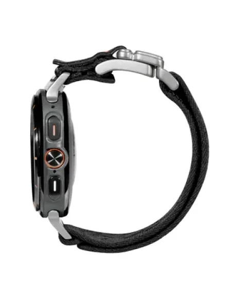 Aulumu CS03 Titanium Mag Buckle Quick-Release řemínek, titanová spona, černý pásek (6975941662287)