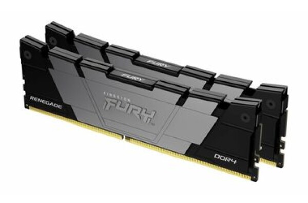 Kingston FURY Renegade Black 16GB (2x 8GB) DDR4 3200MHz / CL16 / DIMM / 1.2V / Non-ECC / Un-Registered (KF432C16RB2K2/16)