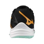 Mizuno Lightning Star Z7 Jr Black/Tangelo/Ice Green - Volejbalová obuv Mizuno LIGHTNING STAR Z7 Jr V1GD230312 Velikost obuvi v EU: 38