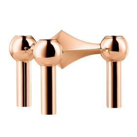 Stoff Nagel Designový svícen STOFF Nagel Rose Gold, měděná barva, kov