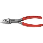 Knipex 38 91 200 pro elektroniku a jemnou mechaniku ploché jehlové kleště 45° zahnuté vanadová elektrikářská ocel 200 mm