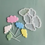 Dortisimo Silikonová forma na lízátka Mráčky (na 5 ks)