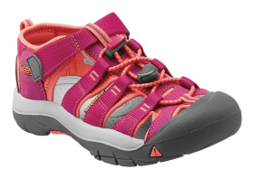 Dětské sandály Keen NEWPORT H2 CHILDREN very berry/fusion coral Velikost: 27-28