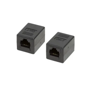 LogiLink RJ-45 Cat.6 UTP černá / Spojka / 2x RJ-45 / 1:1 (NP0034A)