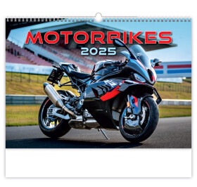 Nástěnný kalendář 2025 Motorbikes