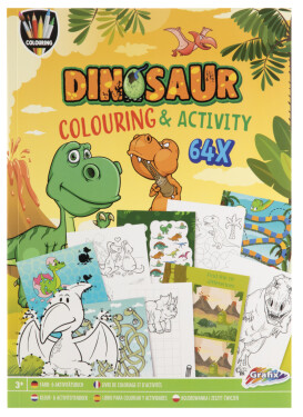 Kniha plná aktivit A4 Dino - Craft Creative