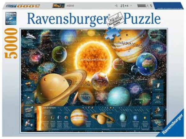 RAVENSBURGER Sluneční soustava 5000 dílků