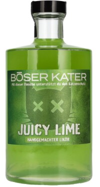 Böser Kater Juicy Lime Liqueur 0,5L, 17%