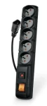 Acar F5 IEC 5m kabel / 5 zásuvek / přepěťová ochrana / C14 do UPS (ppacarf5-5iec)