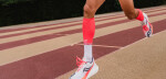 Kompresní podkolenky Compressport Full Socks Oxygen - Fluo Red Velikost: EU 35-38