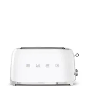 SMEG TSF02WHEU bílá / Topinkovač / 1500 W / 2 sloty / 4 topinky / 6 stupňů opečení (TSF01RDEU)