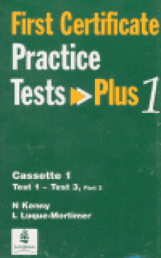 First Certificate Practice Tests Plus 1 - 3 audiokazety